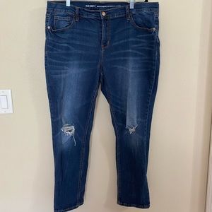 Old Navy boyfriend skinny jeans, size 16